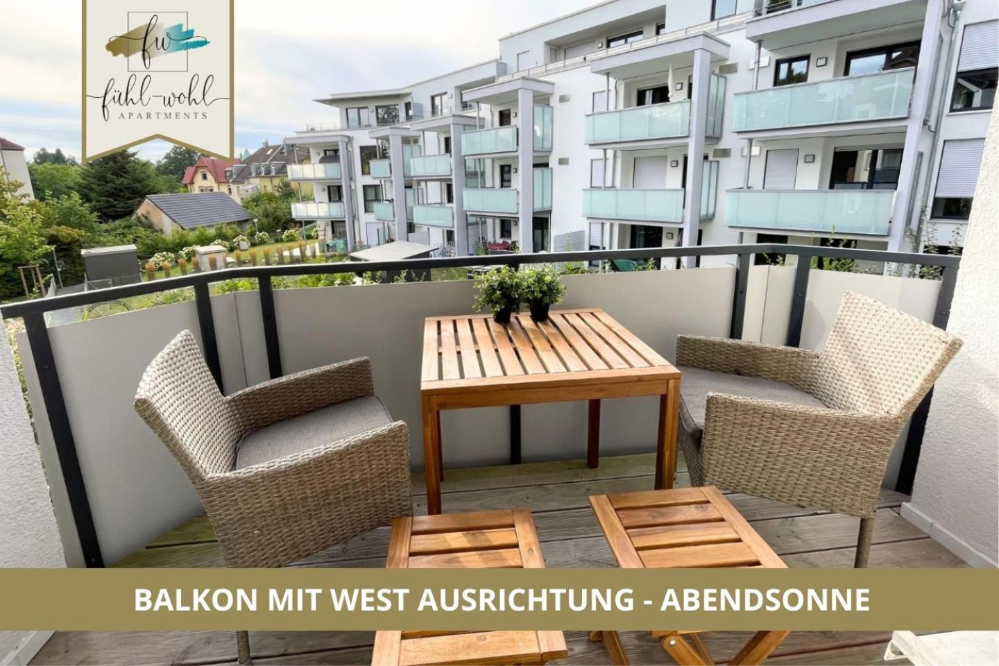 Semper Suite No1 - 2Zi Fewo 1-4 Pers, Balkon, Parkplatz, Hofgartennaehe Bayreuth Kültér fotó