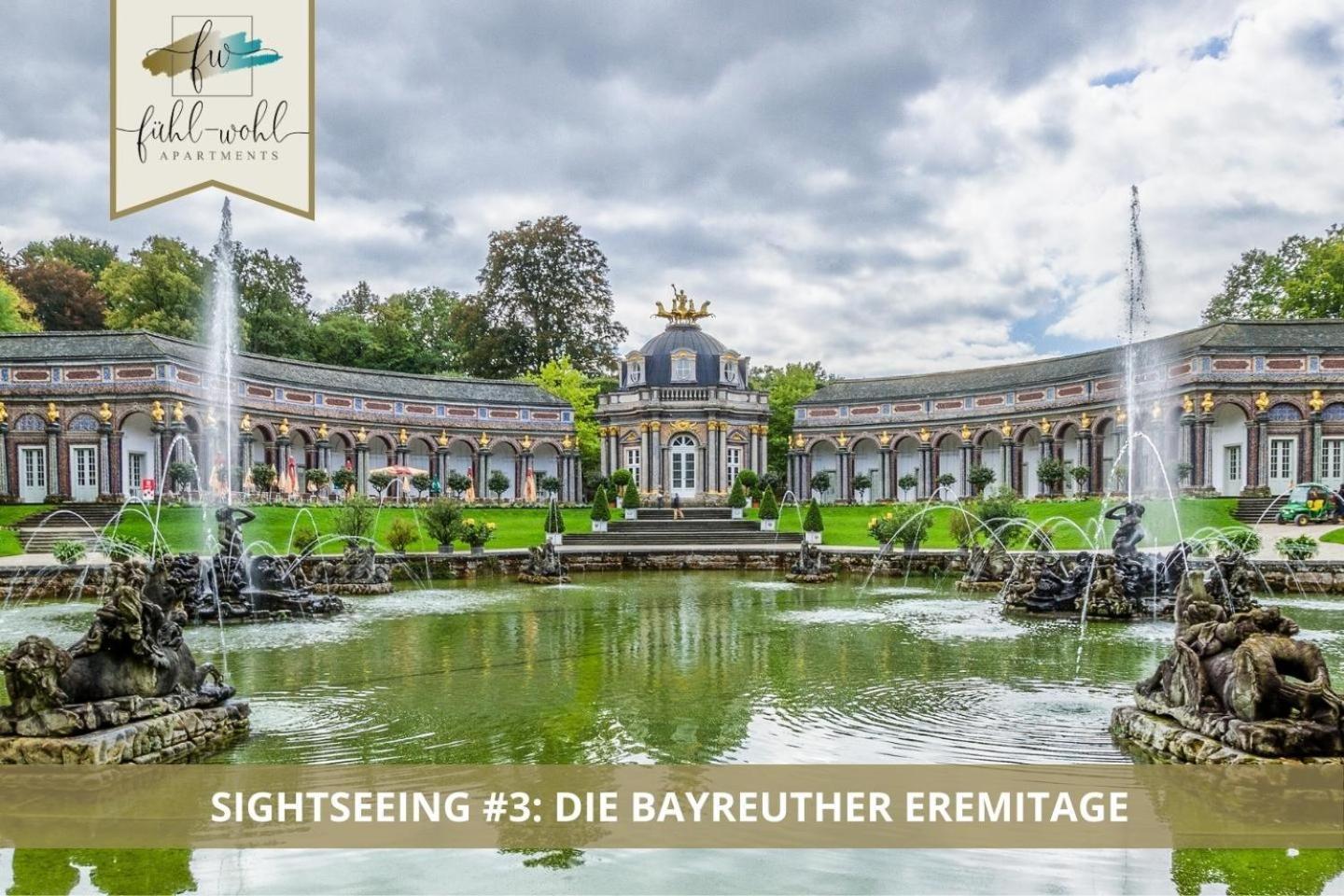 Semper Suite No1 - 2Zi Fewo 1-4 Pers, Balkon, Parkplatz, Hofgartennaehe Bayreuth Kültér fotó